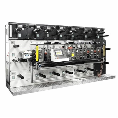 Roterende stansmachine met 8 stations